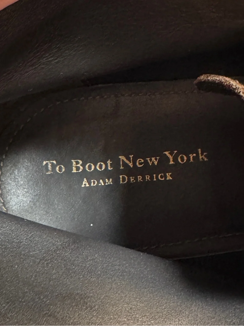 To Boot New York Adam Derrick Waldorf Tan Brown Leather Chukka Boots Italy 8 M